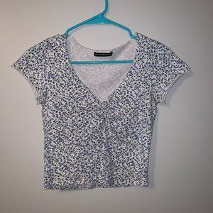 Floral brandy top
